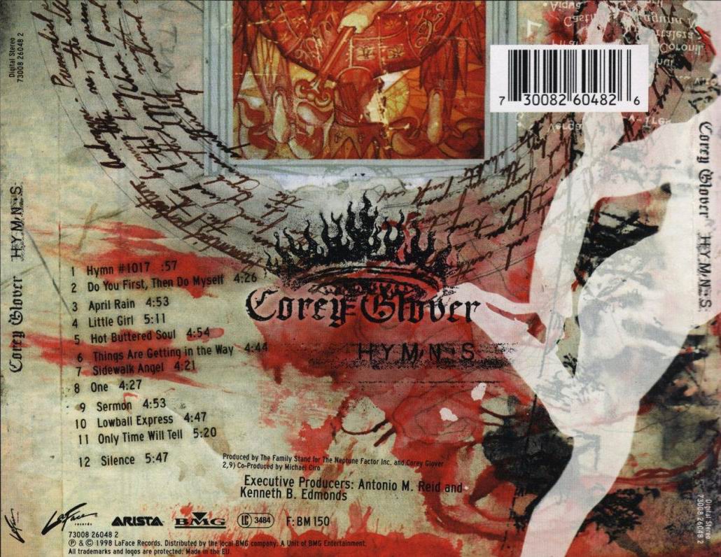 Corey Glover  Hymns  back